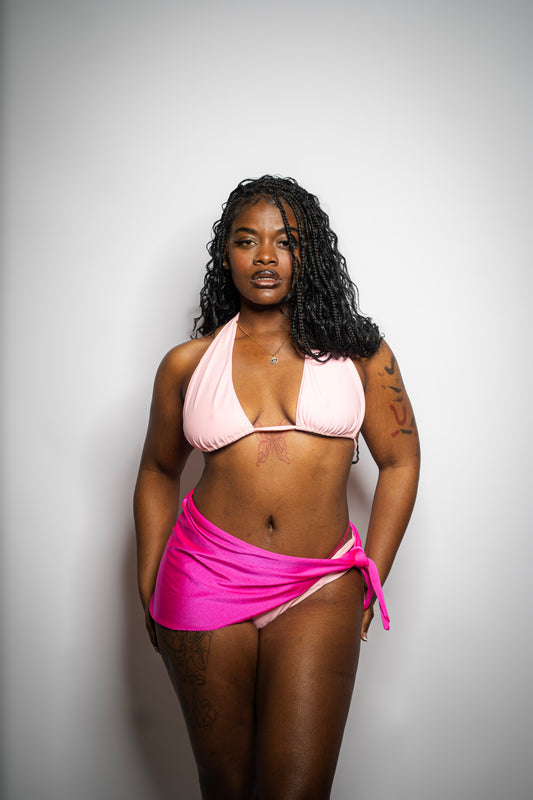 Pink Flex Multi-Way Bikini Set